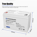 135AH 12V AGM Battery AMP Lead Acid SLA Deep Cycle Battery Dual Solar Power