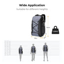 Camera Backpack with Tripod Strap Outdoor Black