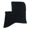 3pc Mens Black Winter Set - Fleece Balaclava, Knit Scarf & Thinsulate Gloves