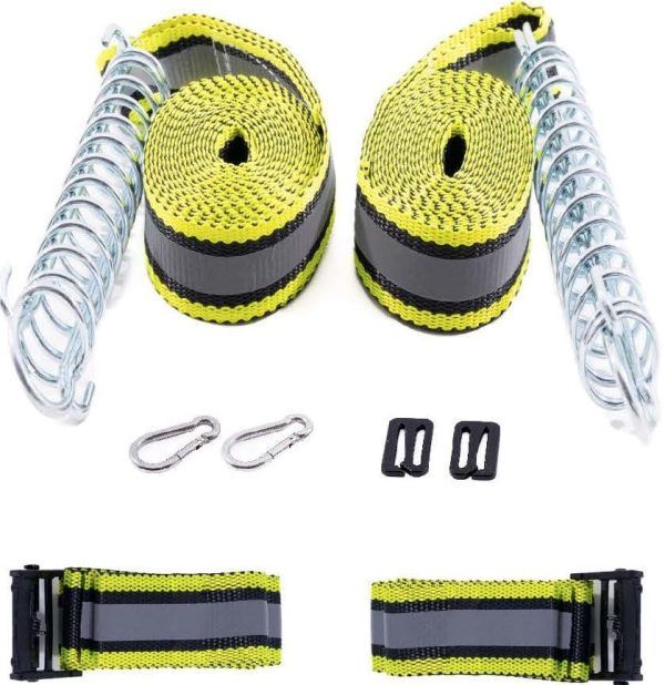 Caravan Awning Reflective Tie Down Straps Tents Camping