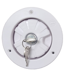 RV Flow masters Lockable Gravity Water Inlet - White