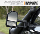 SAN HIMA Extendable Towing Mirrors Gen2 for Toyota Landcruiser 200 Series 2007 to 2021