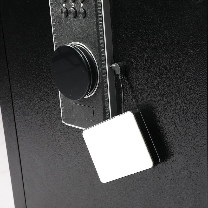 Traderight Group  Fingerprint Large Security Safe Box Key Lock Money Safe Box Home Office 34.5L