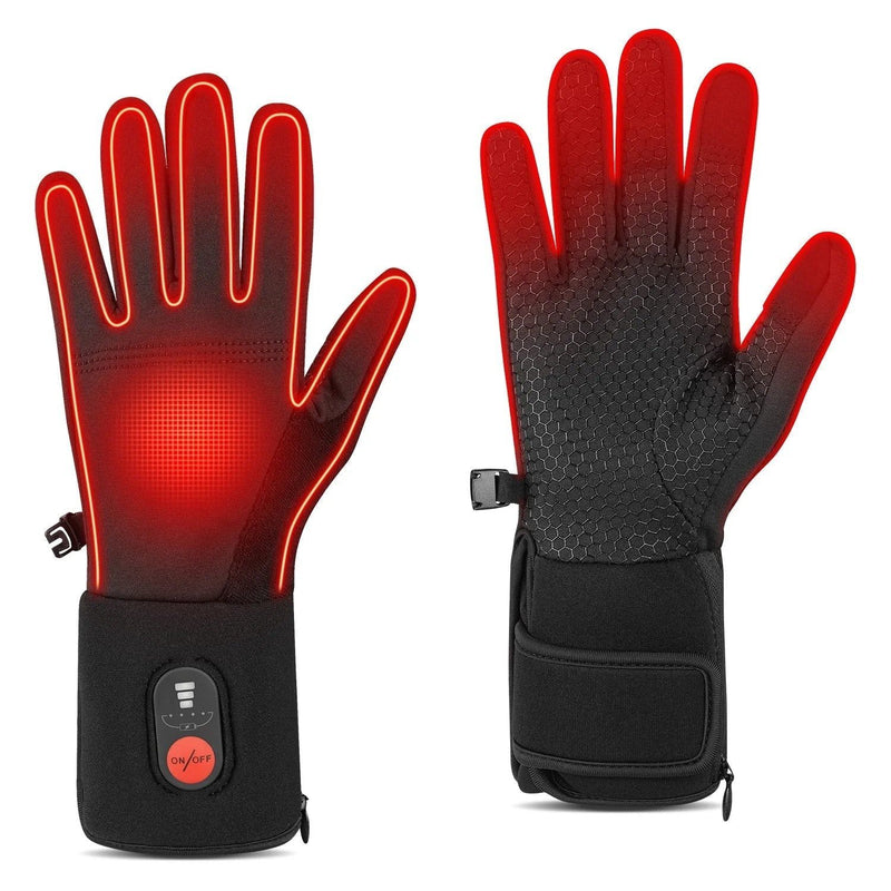 Heated Gloves Rechargeable Battery Electric Ski Gloves for Men and Women