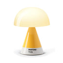Lexon GIFT Set PANTONE - Includes Mino+ Mini Speaker, Flip Classic Clock, Mina M Lamp, Thykho 3  Speaker - Yellow