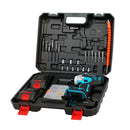 Traderight 21V Cordless Brushless Impact Driver 2 Battery 1/4" Electric Wrench