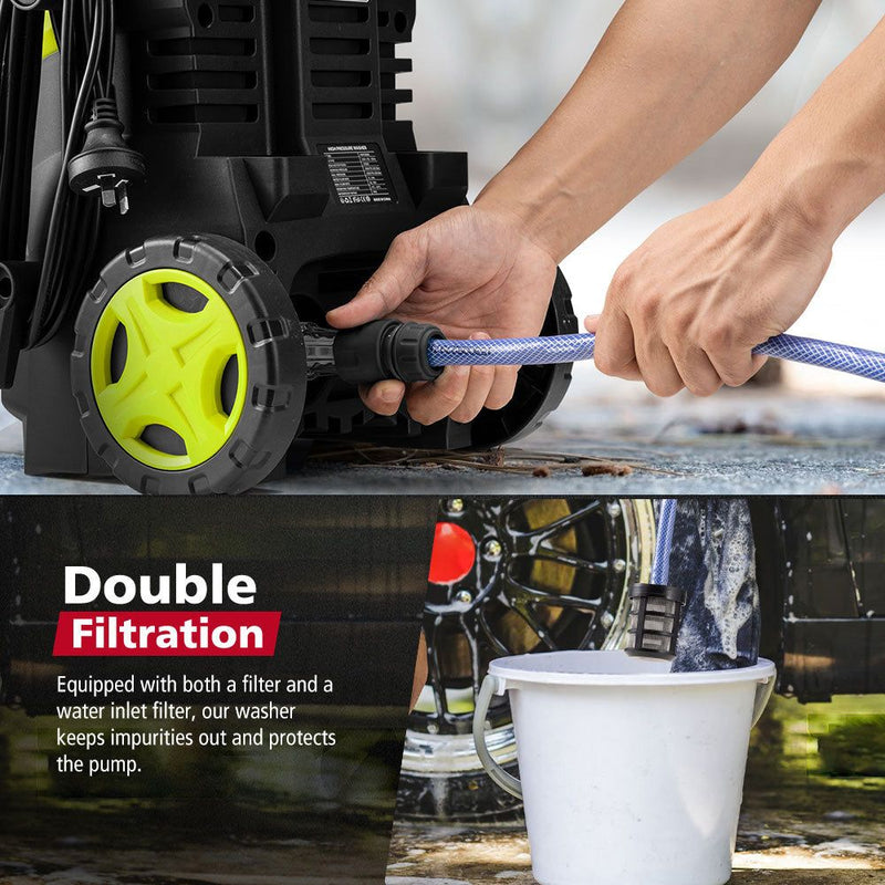 Fieryred 2700W Peak High Pressure Washer Cleaner Electric Max 4200PSI