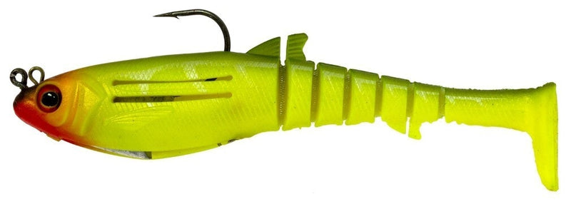 130mm Zerek Jig Head Rigged Flat Shad X Soft Plastic Swimbait Lure-28g Soft Bait