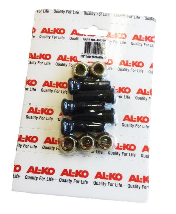 7/16" Trailer Wh Stud & Nut Kit