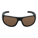 Ugly Fish P1044 Basic Black Frame/Brown Lens Polarised Wrap Sunglasses