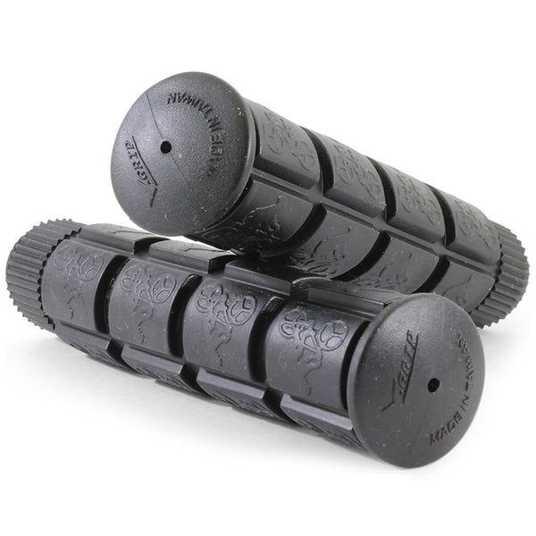 Pro Series 120mm Bike Handlebar Grips Black Kraton Rubber #8710