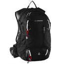 Caribee Trek 32L Black Backpack Daypack With Rain Cover