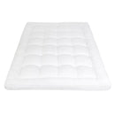 Dreamz Bedding Mattress Topper Pillowtop Cover Protector Machine Washable Single