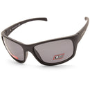 Dirty Dog Shock Satin Black/Grey Polarised Men's Sports Sunglasses