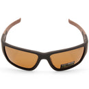 North Beach Luxy Satin Black-Brown/Brown Polarised Men's Sunglasses