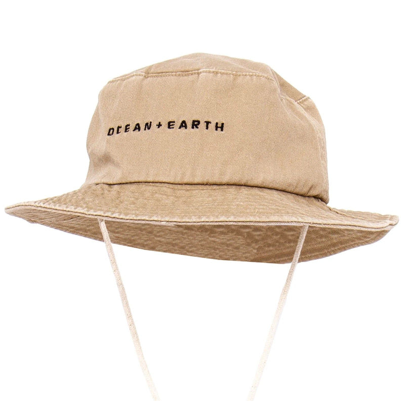 Ocean & Earth One-Dayer Adult Cotton Soft Brim Hat - Sand Sizes S - L