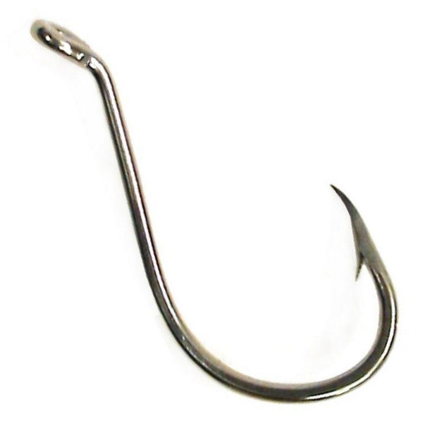 Bulk Box of 1000 Eagle Claw 6056N Nickel Suicide Octopus 2X Extra Strong Fishing Hooks