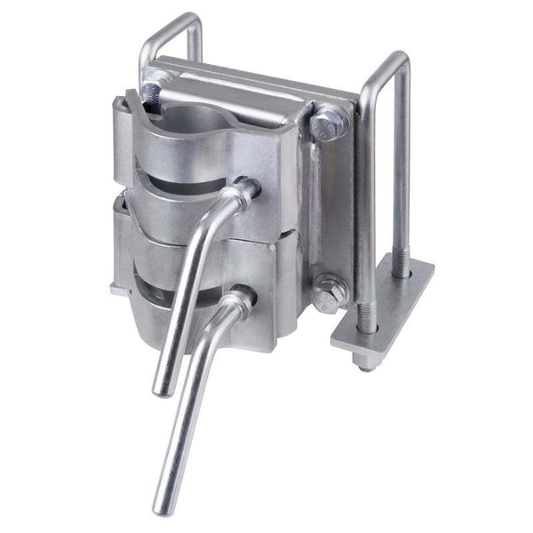 Optitec Compact Double Clamp Bracket – for drawbar 50mm width x 150mm height