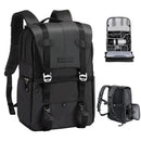 Camera Backpack for Camping Black