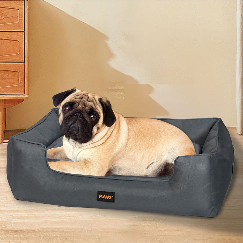 Pawz Waterproof Pet Dog Calming Bed Orthopaedic Sofa Removable Washable Medium