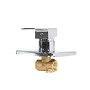 Dutxa Brass Shower Mixer Tap Cold Hot Bathroom Laundry Faucet Valve Chromed