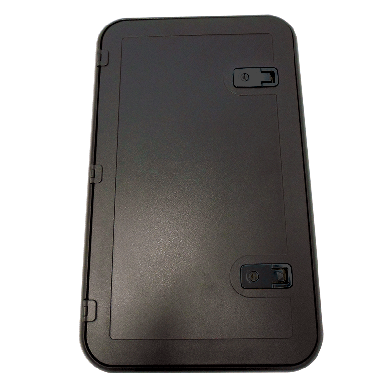 Coast Door 2 - Black 415 x 681 (M500-210) with BLK Lock