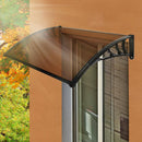 Mountview Window Door Awning Canopy Outdoor Patio Sun Shield Rain Cover 1 X 1.2m