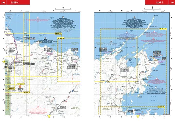 Hema THE TOP END AND GULF ATLAS AND GUIDE