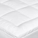 Dreamz Bedding Mattress Topper Pillowtop Cover Protector Machine Washable Single