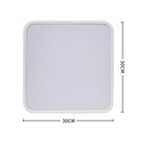 Emitto 3-Colour Ultra-Thin 5cm LED Ceiling Light Modern Surface Mount 36W