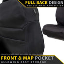 Isuzu MU-X RJ Neoprene 2x Front Seat Covers