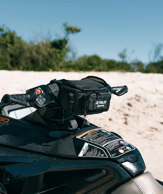 JET PILOT VENTURE HANDLE BAR BAG BK