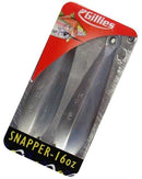 Gillies 16oz Snapper Sinker Mould - Makes 2 Snapper Sinkers at a Time
