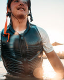 Jetpilot Nighthawk Men's L50S Segmented Neoprene Life Jacket Vest (Navy)