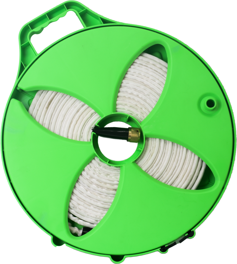 RV Flomaster 15m Flat Hose Reel with Hose