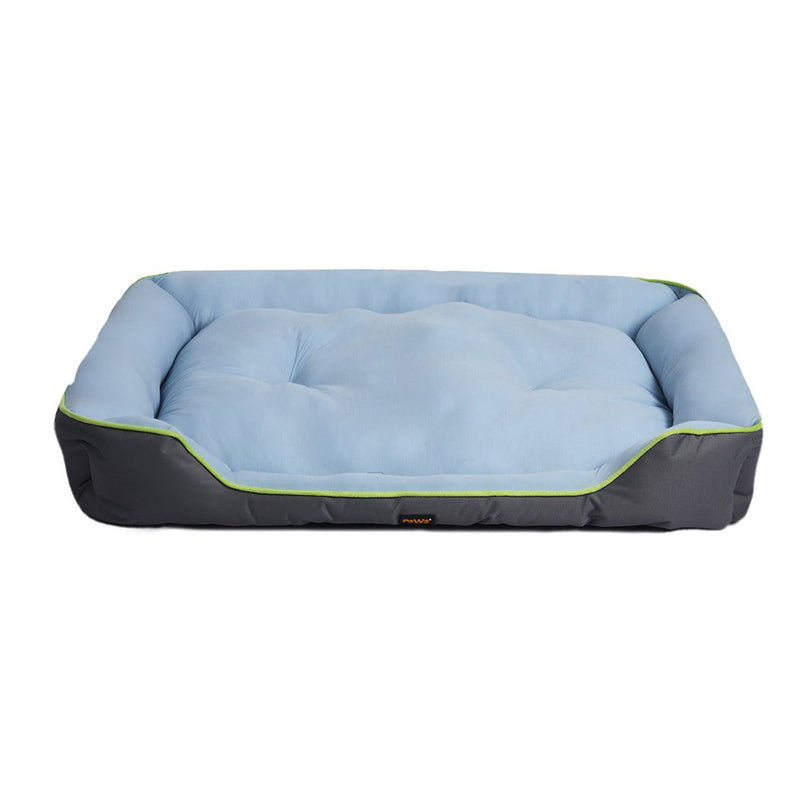 Pawz Pet Cooling Bed Sofa Mat Bolster Insect Prevention Outdoor Summer XXL Grey
