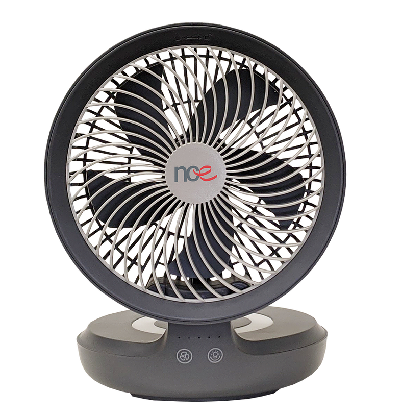 NCE 12V Oscillating Fan - Grey