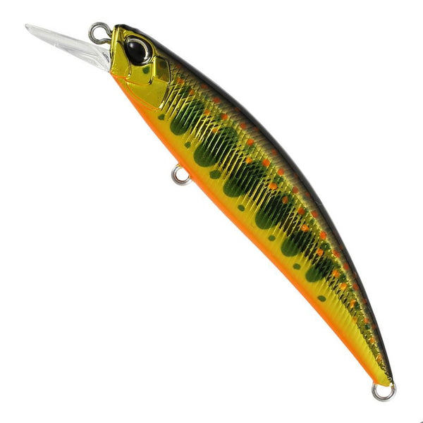 Duo Spearhead Ryuki 70mm Suspending Hardbody Minnow Lure - Gold Yamame