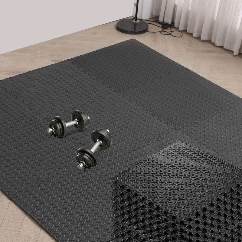 Centra 12x EVA Foam Mat Interlocking Floor Mats Gym Flooring Heavy Duty 60X60cm