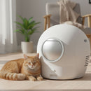 Pawz Self Cleaning Cat Litter Box Large Smart APP Control Enclosed Toilet Safety