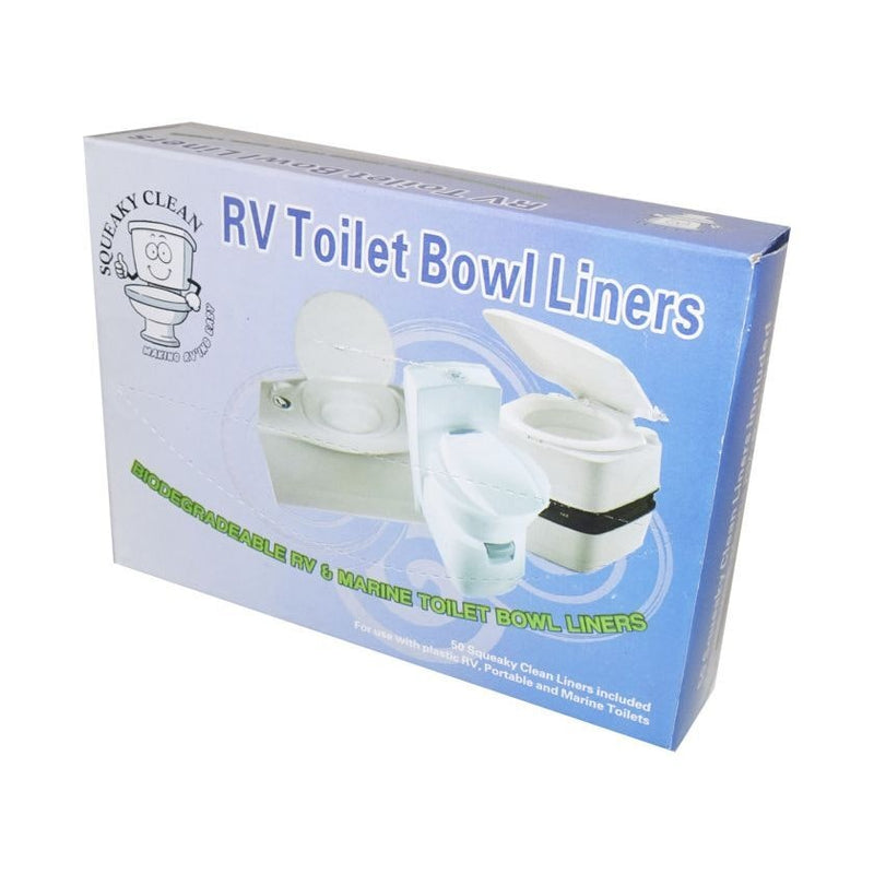 Squeaky Clean RV Toilet Bowl Liners