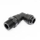 John Guest 12mm Tube OD x 1/2" BSPT Plastic Swivel Elbows Male