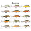 5cm Rapala Countdown Sinking Hardbody Balsa Fishing Lure