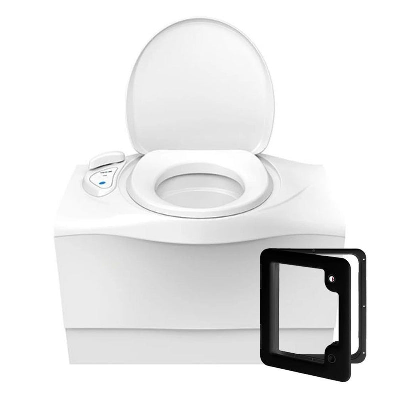 Thetford C403C Cassette Toilet Right Hand Black service door