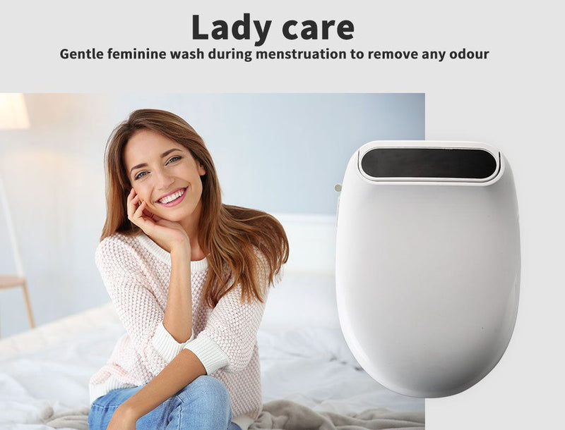 Traderight Group  Electric Bidet Toilet Seat Cover Electronic Seats Paper Saving Auto Smart Wash