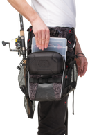 Rapala Urban Hip Pack - Fishing Bag with Twin Rod Holders and Tool Attachments