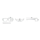 Tonic Titan Oversized Sunglasses - Glass Grey Photochromic Lens with Black Frame