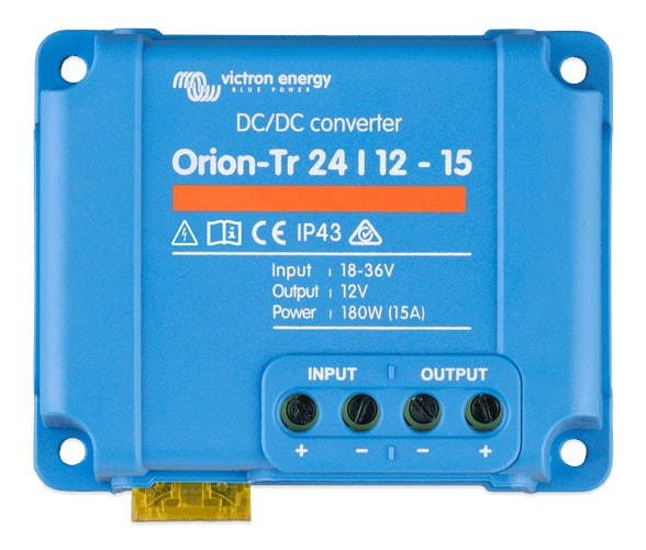 Victron 24V to 12V Orion-Tr 24/12-15A Non-Isolated DC-DC Converter