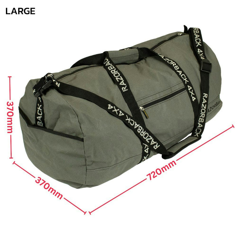 Razorback 4x4 Outback Heavy Duty Canvas Duffle Bag