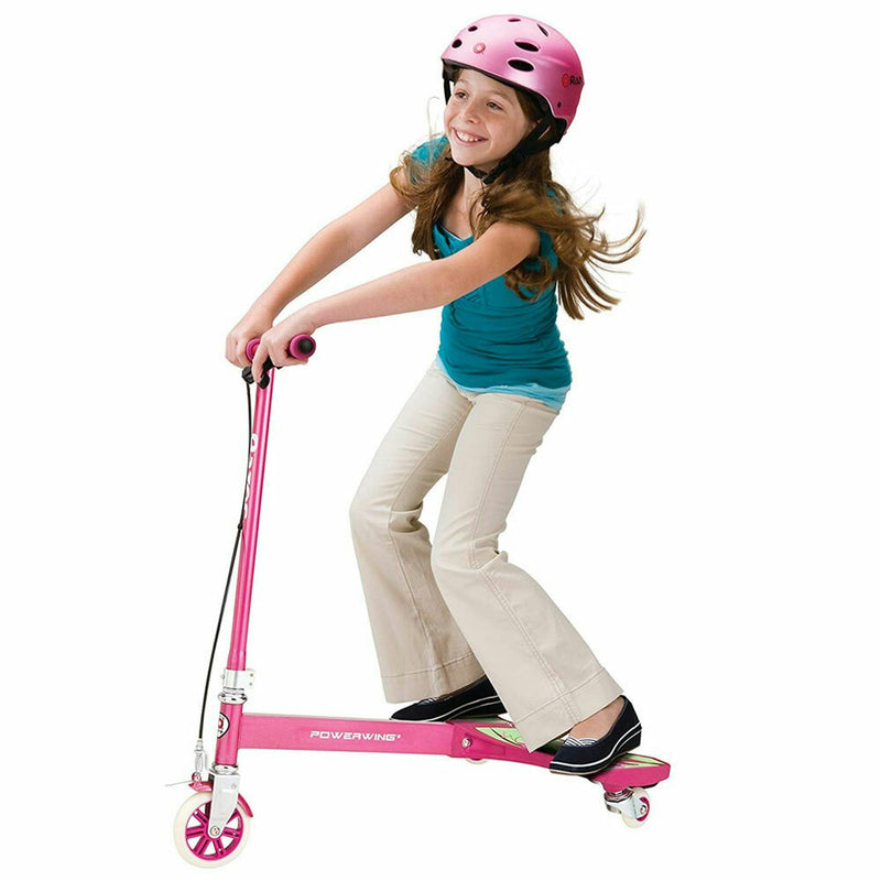 Razor Powerwing Sweet Pea Push/Kick Scooter Ride-On Toys PK Kids/Child/Girls 5y+